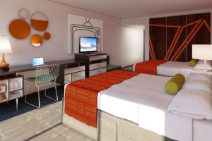 Howard Johnson motel room design